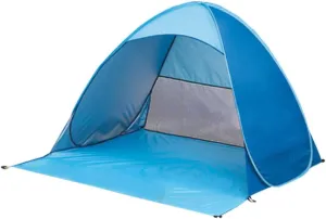 Automatic Folding Tent for Beach Instant Setup Canopy Uv Protection for Camping