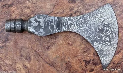 Axe Damascus Steel 7.5" Damascus Axe Head