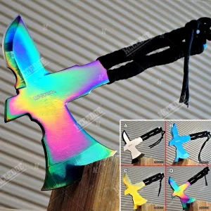 Axe Hatchet Tactical Axe Survival Axe Hunting Knife 8 Inch Overall Full Tang Razor Sharp Edge Camping Accessories Camping Gear Survival Kit Survival Gear Tactical Gear 77855