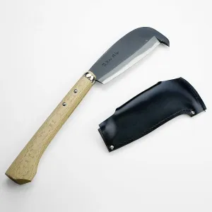 AZUMASYUSAKU Hatchet Aogami steel 380g, Japanese style Handmade