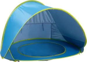 Baby Beach Tent, Sun Protection Portable Baby Travel Tent, Summer Beach Baby Sun Shelters for Boys or Girls (Light Blue)