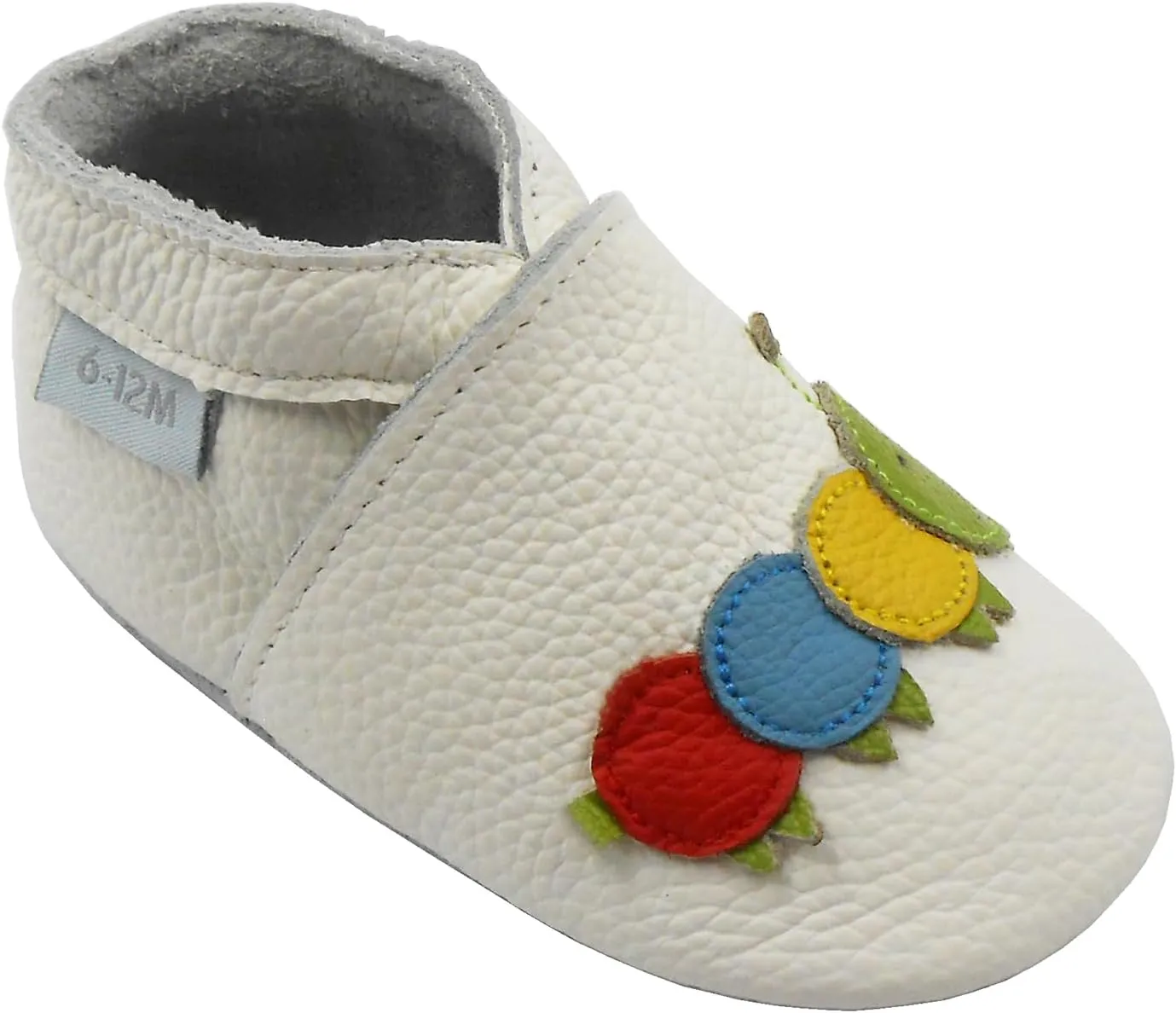 Baby Shoes Leather Moccasins Baby Girls Boys Slippers-Soft Sole Non-Skid Lightweight Infant Toddler First Walking Shoes