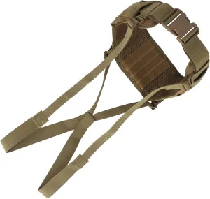 balacoo Camping Soldier Belt Hiking Duty Belt Utility Belt Waist Belt for Men Outdoor Supplies