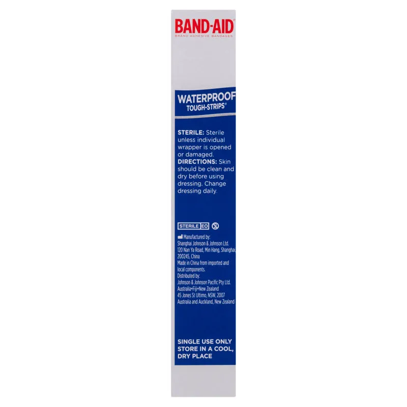 Band-Aid Waterproof Tough Strips XL 10 Pack