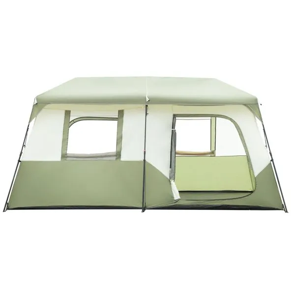 BaseLodge™ 8-Person Tactical Instant Tent – Fast-Deploy Shelter for Group Adventures
