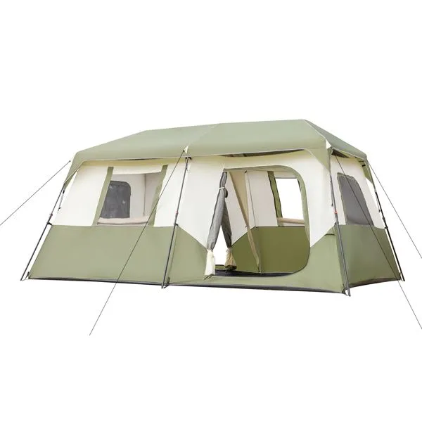 BaseLodge™ 8-Person Tactical Instant Tent – Fast-Deploy Shelter for Group Adventures