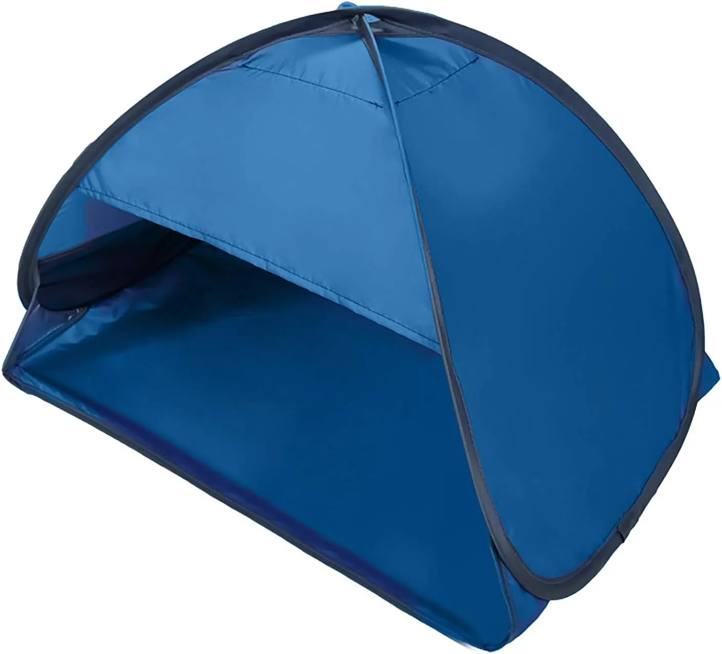 Beach Tent, Portable Portable Rainproof and Sunscreen Bag, with Carrying Bag, Automatic Quick Opening Beach Tent
