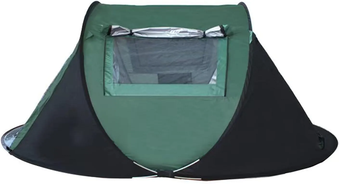 Beach Tent Sun Shade Shelter 3-4 Person Outdoor Camping Tent Camping Automatic Quick-Opening Tent,