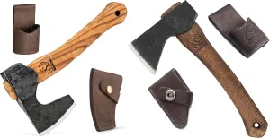 BeaverCraft AX6 Bushcraft Axe AX1 Hand Forged Hatchet Axe with Sheath