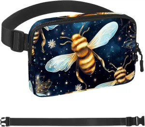 Bee-199 Crossbody Fanny Pack for Men&Women,Belt Bag for Travel Casual Walking Running Hiking Cycling
