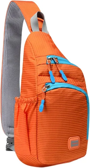 Belt Bag for Travel Walking Running Hiking Nylon Fanny Pack Trendy Zipper Sling Bag With Side Pocket For Outdoor