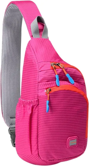 Belt Bag for Travel Walking Running Hiking Nylon Fanny Pack Trendy Zipper Sling Bag With Side Pocket For Outdoor