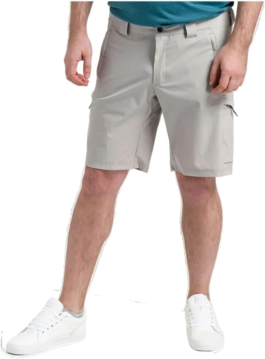 Beretta Men's Tech Bermuda Lightweight Breathable Flexible Shooting Shorts with Zippered Back Pocket & 2 Side Cargo Pockets