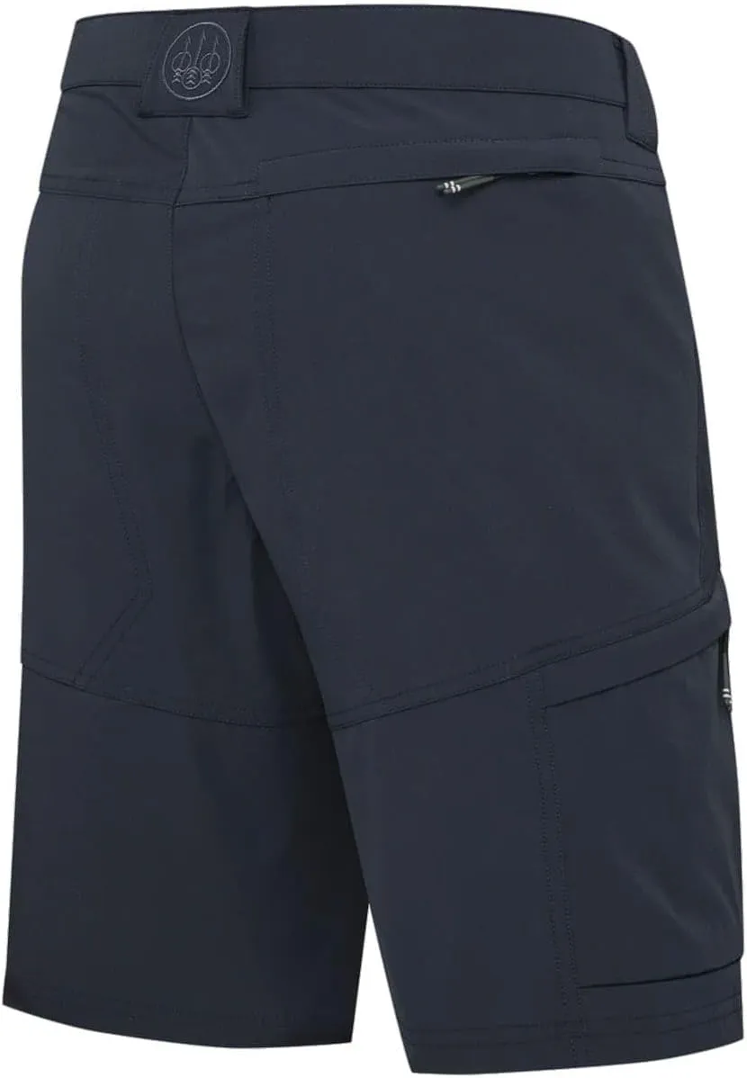 Beretta Men's Tech Bermuda Lightweight Breathable Flexible Shooting Shorts with Zippered Back Pocket & 2 Side Cargo Pockets