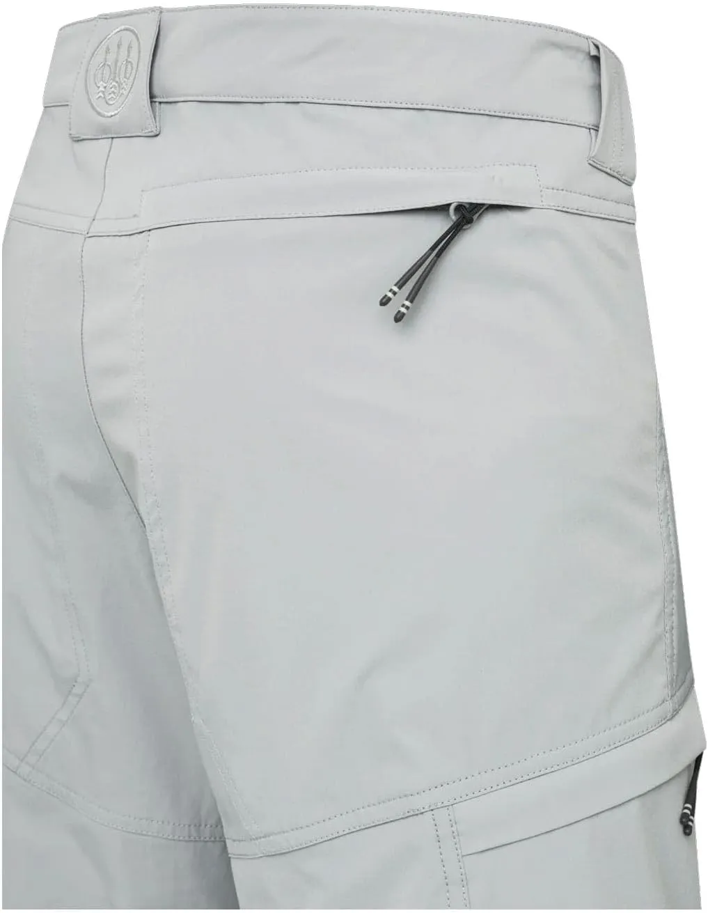Beretta Men's Tech Bermuda Lightweight Breathable Flexible Shooting Shorts with Zippered Back Pocket & 2 Side Cargo Pockets