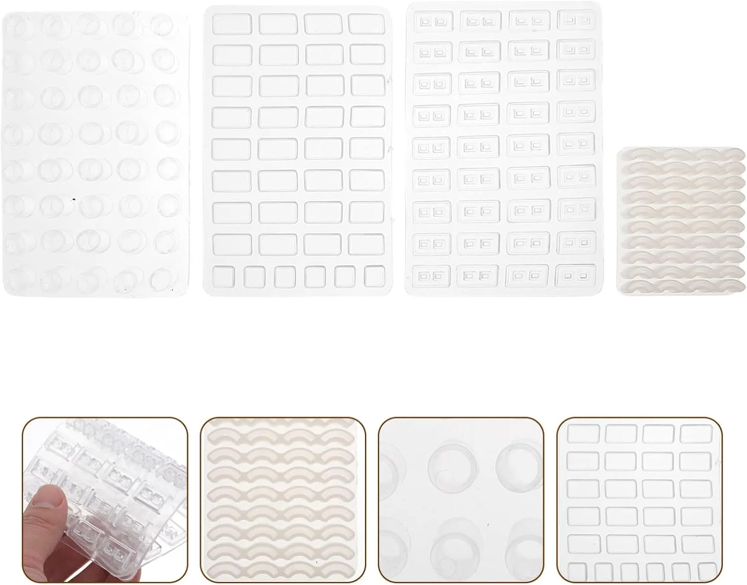 BESTonZON 1set Miniature Brick Mold for Sand Table Building Lightweight Mold Making Supplies for Crafting Landscapes and Miniature Scenes