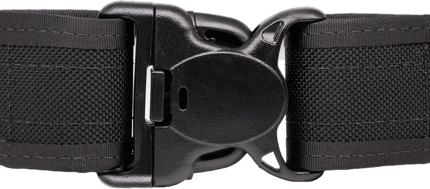 Bianchi 7220 Black Nylon Duty Belt wth Hook