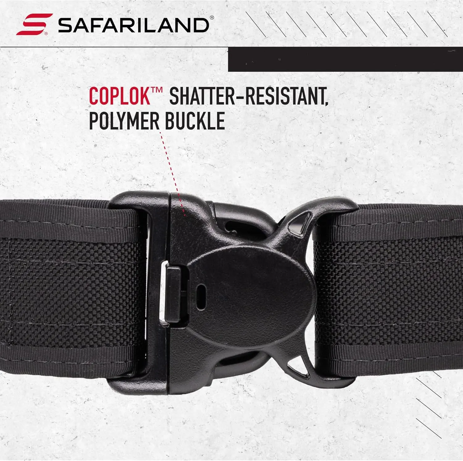 Bianchi Accumold 7200 Black Nylon Duty Belt