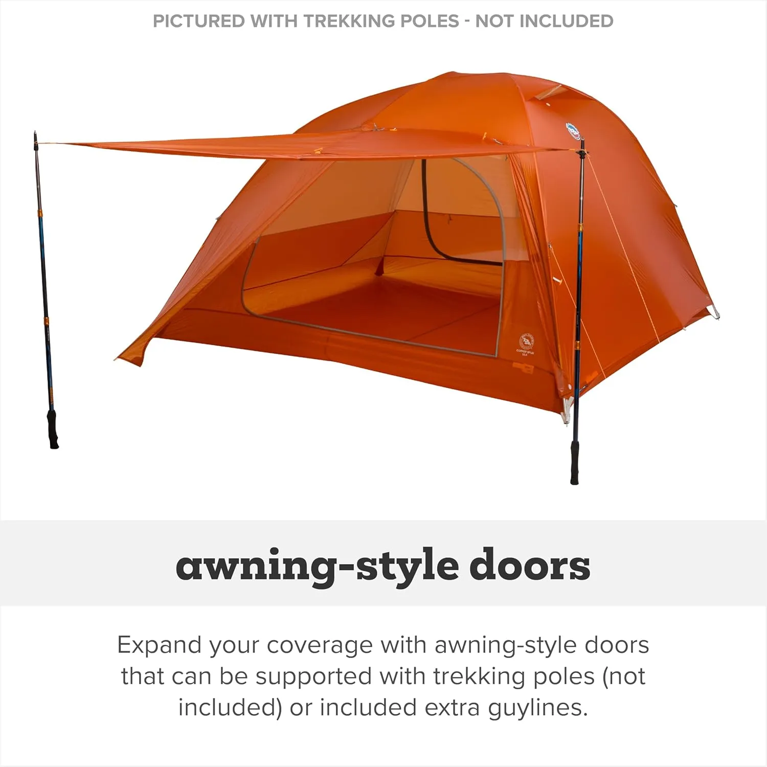 Big Agnes Copper Spur UL - Backpacking Tent for Camping, 3 Season, Ultralight, Waterproof, Anodized Poles