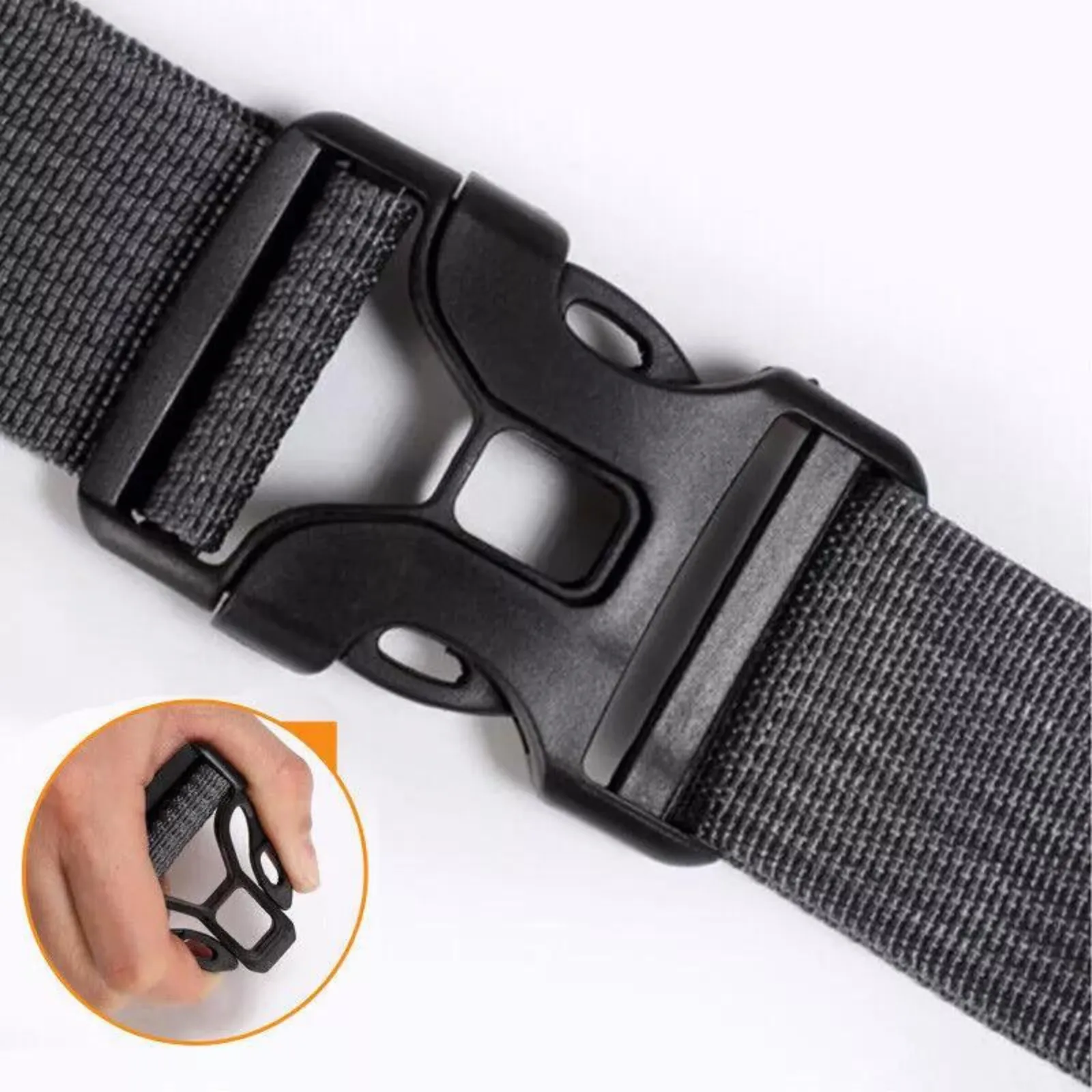 Black Camping Sport Hiking Unisex Waterproof Running Belt Waist Pouch