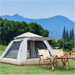 Blackout Tents for Camping 4 People,Waterproof Blackout Tents Sturdy Family Tents for Camping for Camping, Hiking, Mountaineering