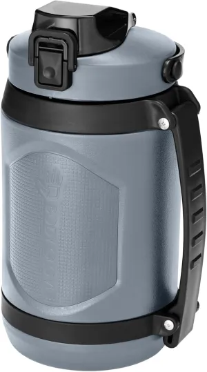 Body Glove 74oz Water Bottle with Straw, Leakproof BPA Free All Day Hydration Jug for Gym, Sports, Outdoors (GREY/74oz)