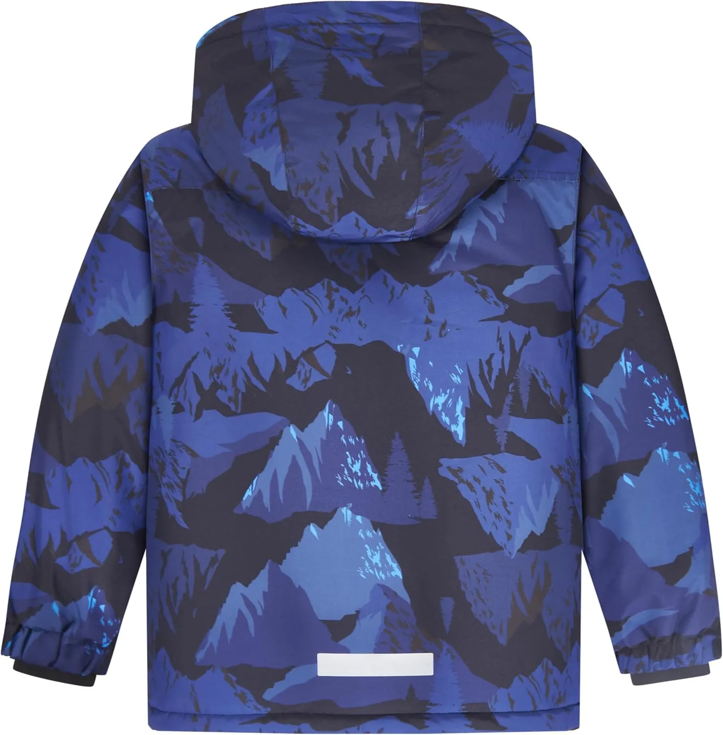 Boys Waterproof Ski Jacket Warm Winter Fleece Snow Coat Kids Outdoor Hooded Snowboard Jacket