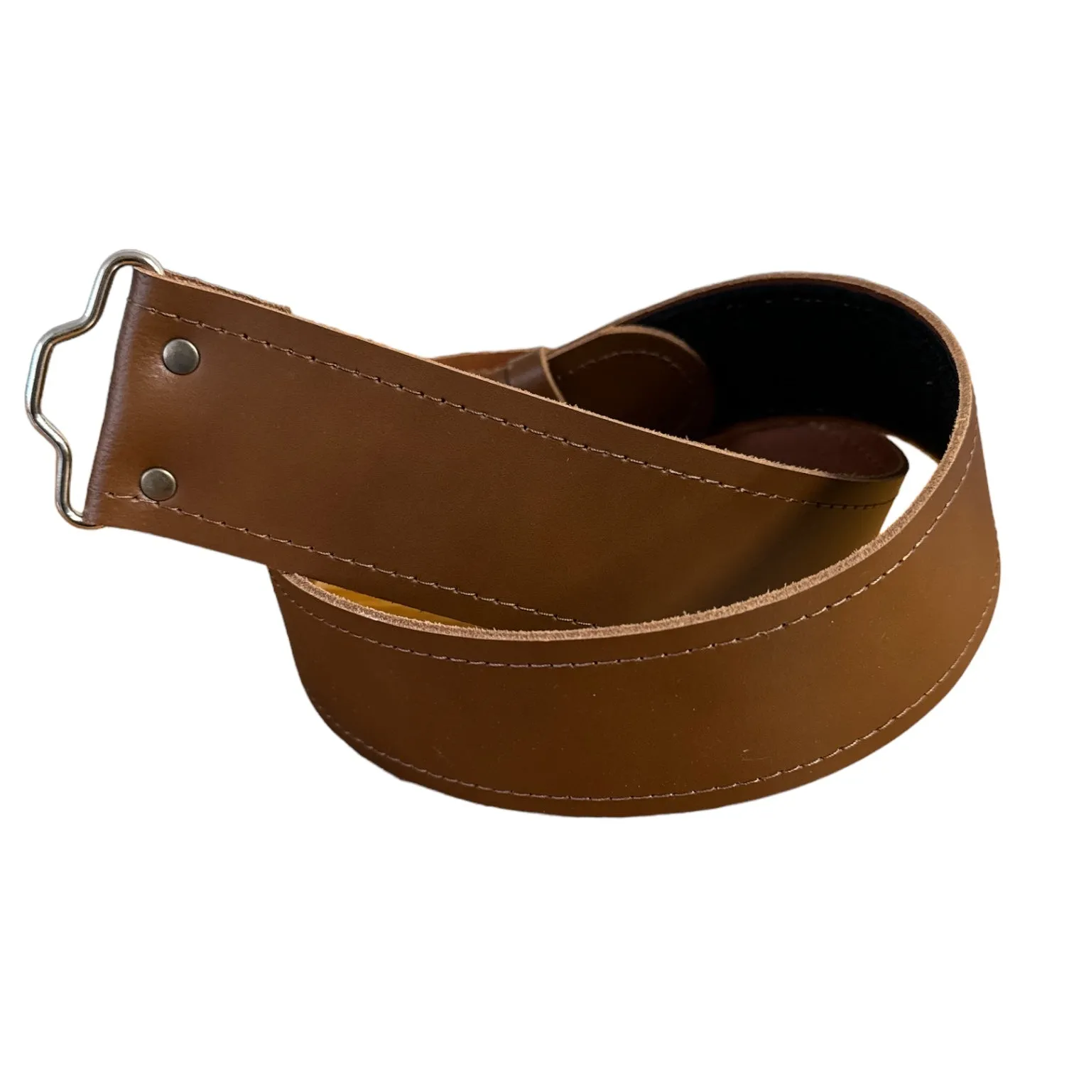 Brown Leather Adjustable Kilt Belt