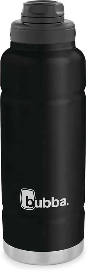 Bubba Trailblazer, Vacuum-Insulated Stainless Steel Water Bottle, 40oz., Licorice
