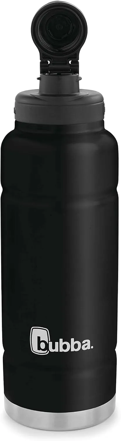 Bubba Trailblazer, Vacuum-Insulated Stainless Steel Water Bottle, 40oz., Licorice