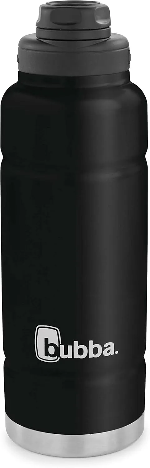 Bubba Trailblazer, Vacuum-Insulated Stainless Steel Water Bottle, 40oz., Licorice