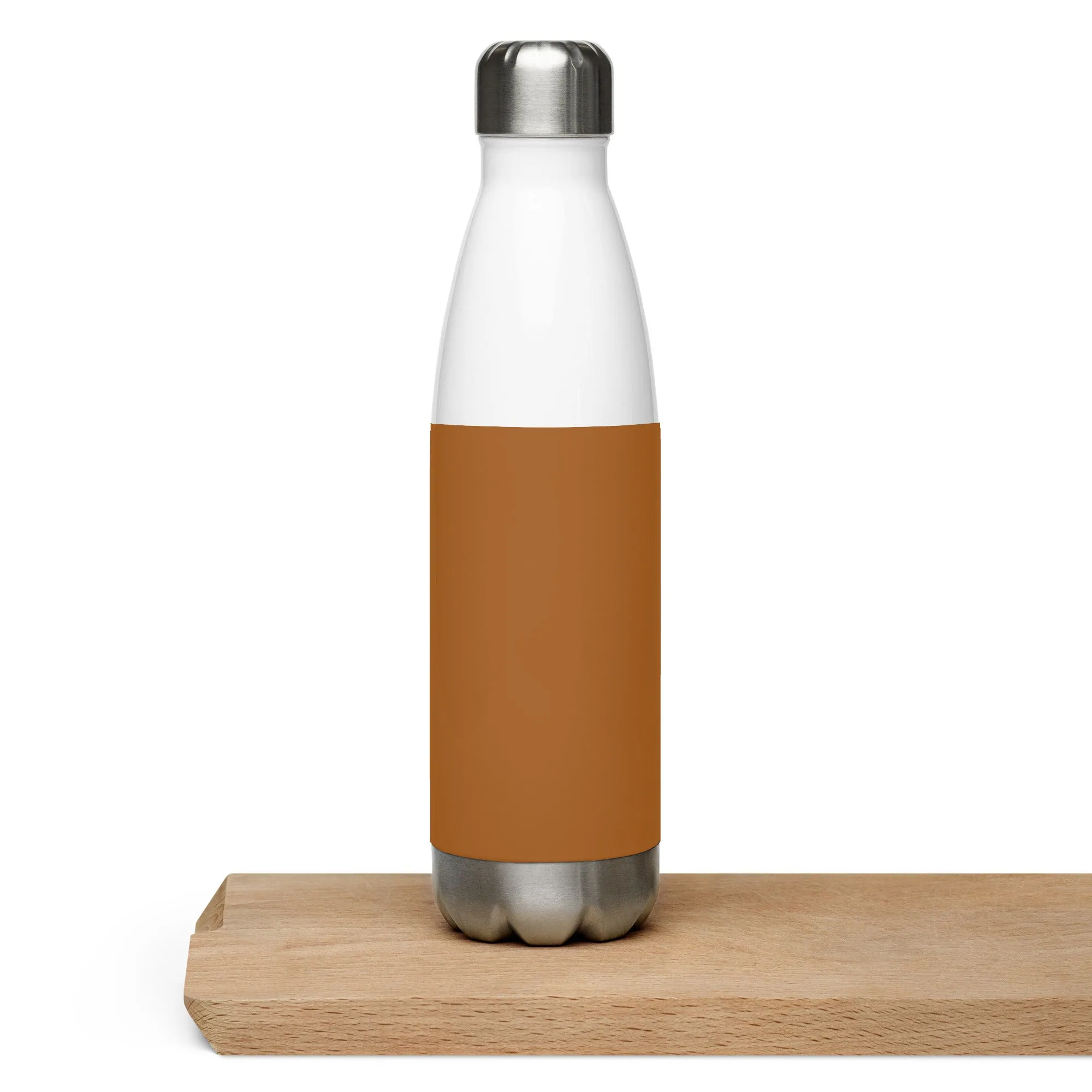 BURNT COFFEE - STAINLESS STEEL WATER BOTTLE
