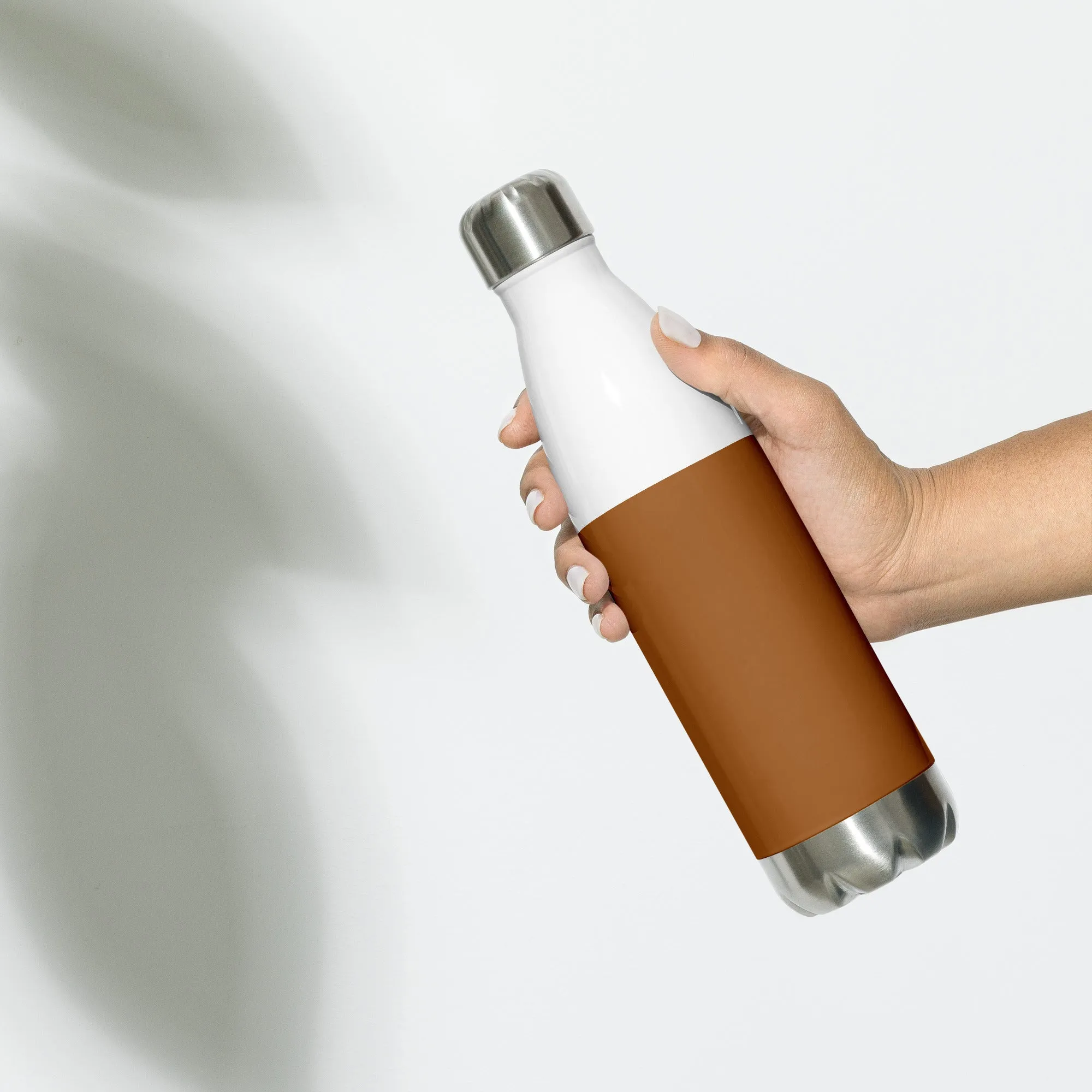 BURNT COFFEE - STAINLESS STEEL WATER BOTTLE