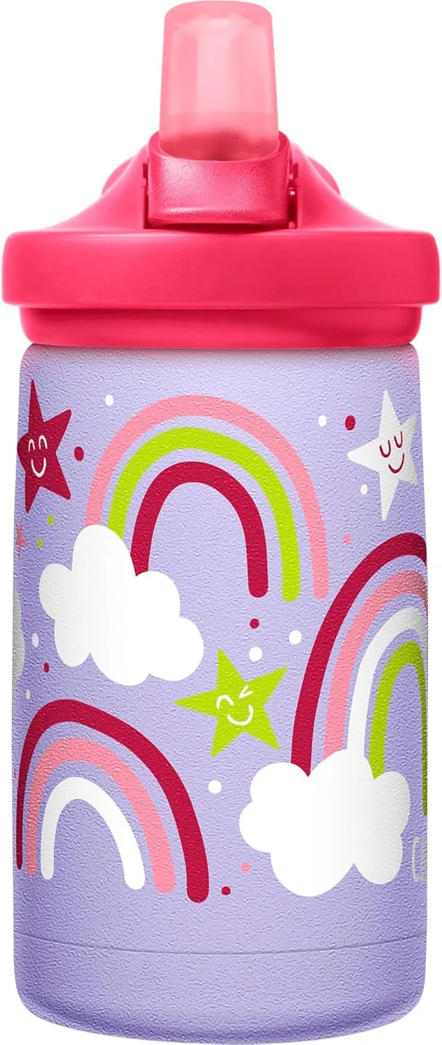 CamelBak Eddy  Kids Bite Valve Straw Insulated Stainless Steel Water Bottle