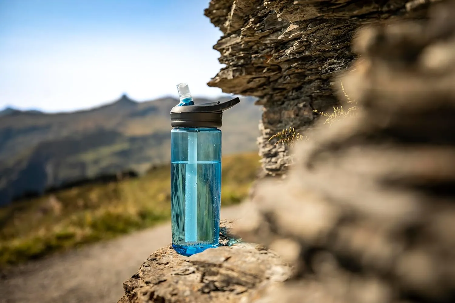 CamelBak Eddy  Straw Top Water Bottle with Tritan Renew