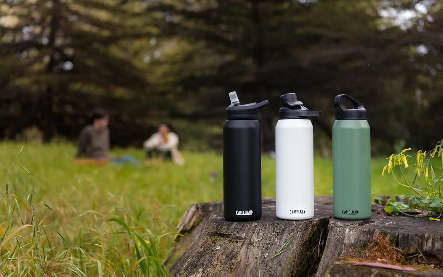 CamelBak eddy  Water Bottle with Straw 25oz - Insulated Stainless Steel, Dune
