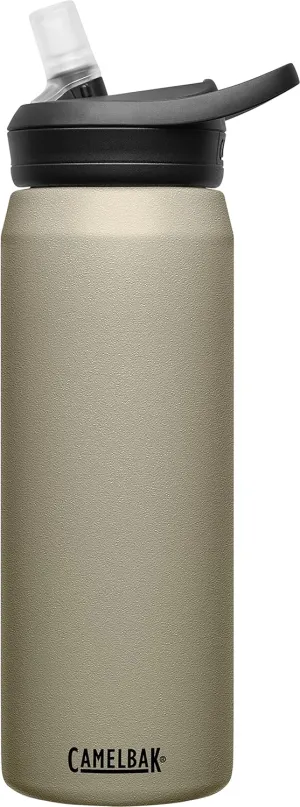CamelBak eddy  Water Bottle with Straw 25oz - Insulated Stainless Steel, Dune