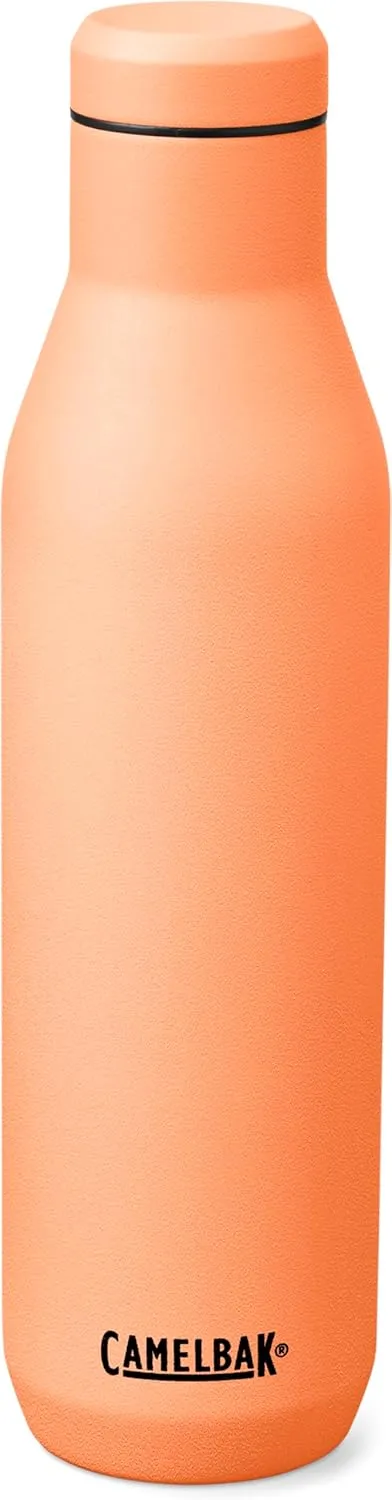 CamelBak Horizon 25oz Water Bottle - Insulated Stainless Steel - Wine Compatible - Leak Proof - Desert Sunrise