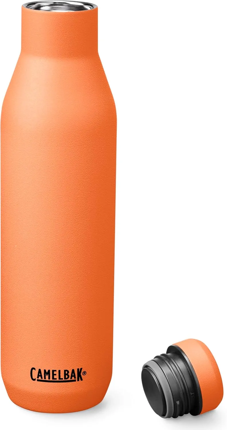 CamelBak Horizon 25oz Water Bottle - Insulated Stainless Steel - Wine Compatible - Leak Proof - Desert Sunrise