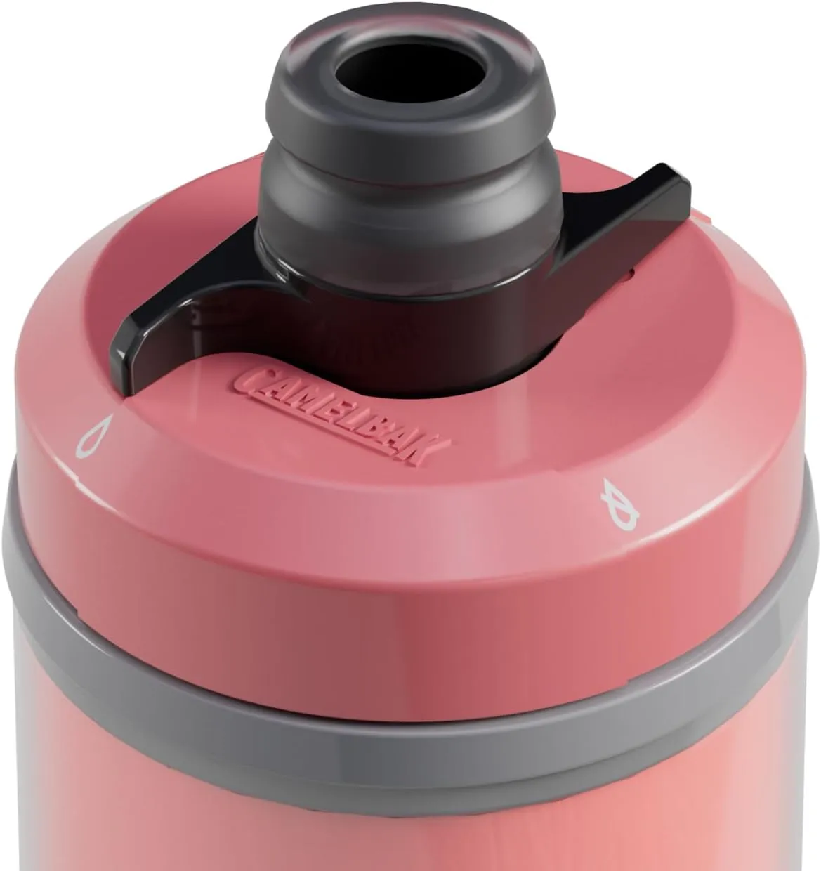 CamelBak Podium Chill Insulated 24oz Bike Water Bottle - Easy Squeeze Bottle - Fits Most Bike Cages, Coral Sunset