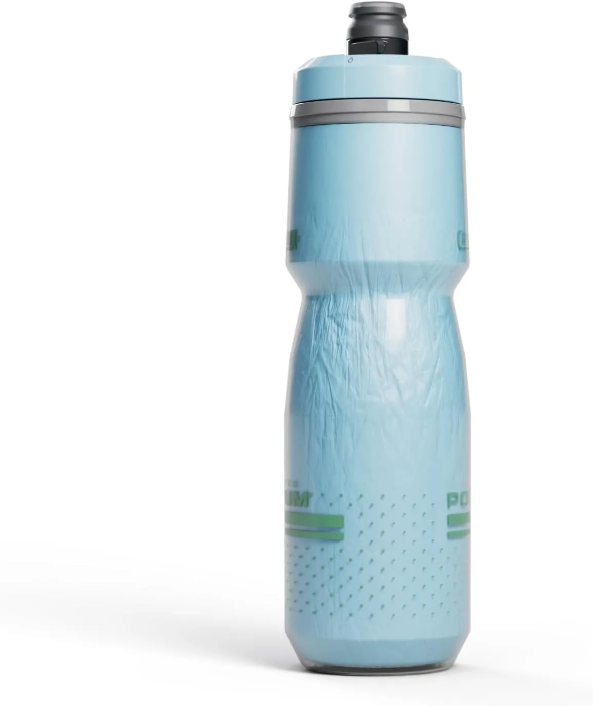 CamelBak Podium Chill Insulated 24oz Bike Water Bottle - Easy Squeeze Bottle - Fits Most Bike Cages, Crystal Blue