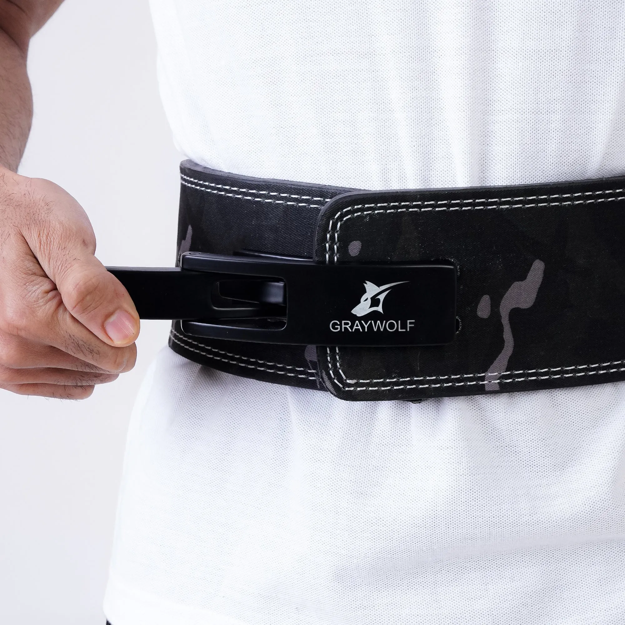 Camo Fang Lever Belt - 10MM