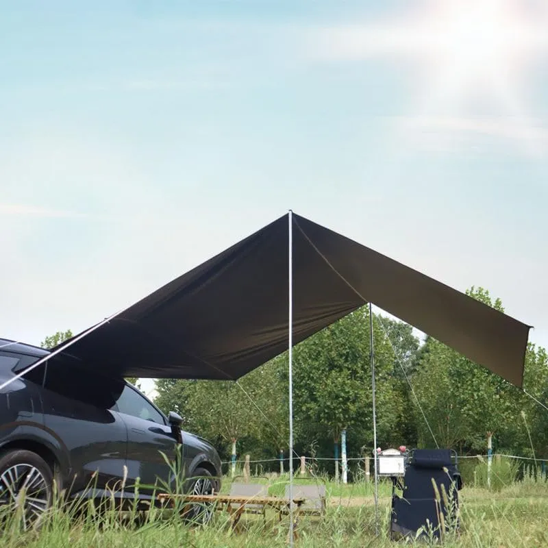 Camper Shade Awning Canopy with Complete Kits for Subaru Ascent/BRZ/Chiffon/Crosstrek/Forester/Impreza, Waterproof UV Protection, Easy Set Up, Ultra-Durable Camping Tent
