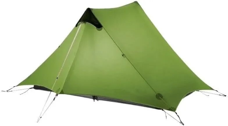 Camping Awning Canopy Tarp Durable Waterproof Lightweight for Outdoor Tent Shade Multi-Purpose Use(Green 2P 3 Season)