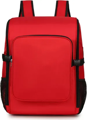 Camping Backpack First Aid, Utility Pouch Emergency Survival Kit Outdoor Backpack Bag for Home Car Hunting Workplace Camping Travel(Red)