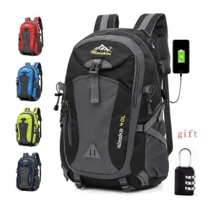 Camping Hiking Waterproof Nylon Rucksack