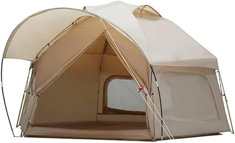 Camping Instant Tent for 5-8 People, Waterproof Windproof Family Cabin Tent with Rainfly, Easy Setup for Hiking, Mountaineering Outdoor Activities