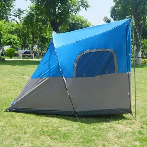 Camping Tent 8-10 Persons Lightweight Family Camping Tent Uv Resistant Outdoor Folding Tent, Easy to Install