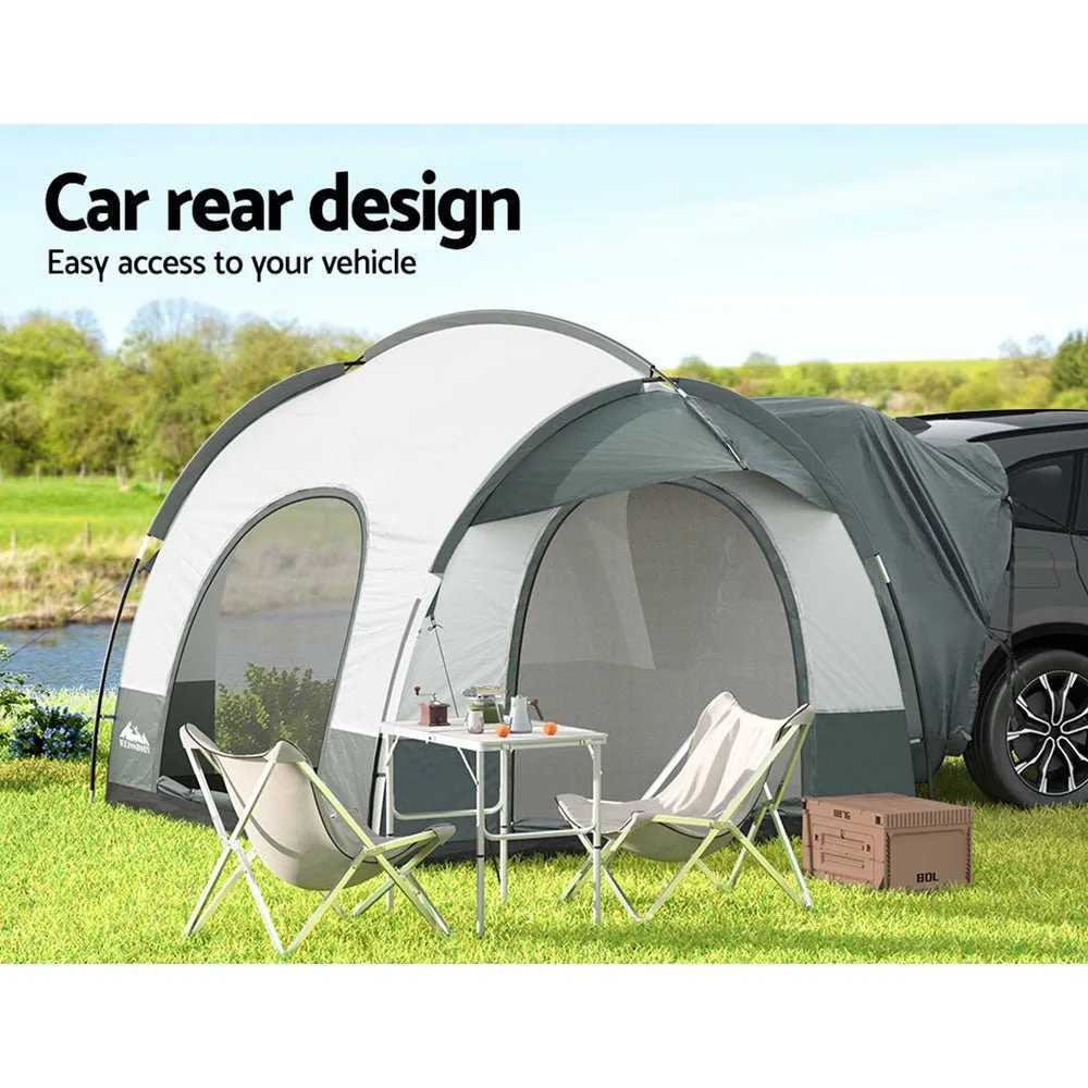 Camping Tent Car SUV Rear Extension Canopy Portable Outdoor Family 4WD