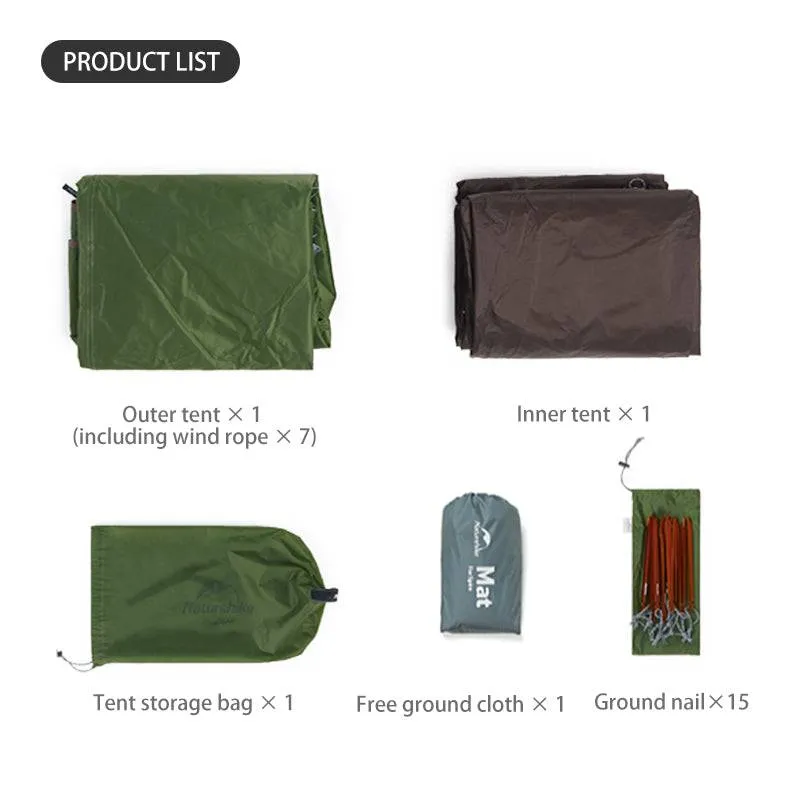 Camping Tent - Lightweight, Waterproof, and Versatile for Hiking and Camping